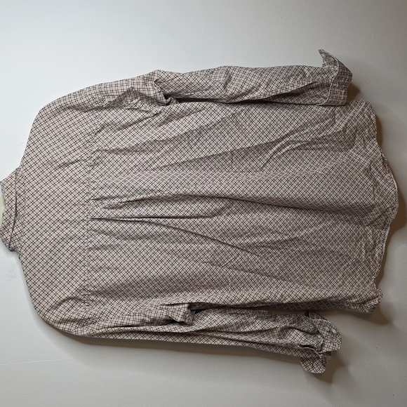 Men's Cinch Checkered Shirt Tan And Black Size LARGE - Picture 6 of 6